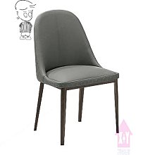 【X+Y時尚精品傢俱】現代餐桌椅系列-古瑟里 餐椅(灰色皮)(五金腳).學生椅.洽談椅.化妝椅.造型椅.摩登家具 歷史價格詳細信息