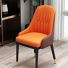 【現貨】家用北歐餐椅靠背化妝椅酒店飯店麻將桌皮革軟包餐椅 歷史價格詳細信息