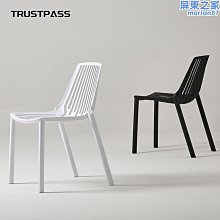 塑料椅子家用靠背椅加厚戶外休閑椅現代簡約餐桌椅北歐可疊放餐椅 歷史價格詳細信息