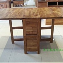 【美日晟柚木家具】DT 09 柚木餐桌.餐桌椅組 工作桌.辦公桌.寫字桌(折合桌雙邊共4抽) 價格比較,價格查詢,歷史價格詳細信息