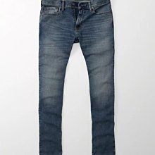 美國百分百【Abercrombie & Fitch】牛仔褲 AF 窄管 長褲 深藍 抓紋 褲子 30 31腰 C494 歷史價格詳細信息