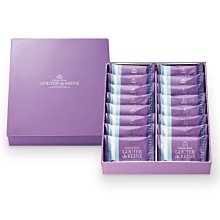 微笑小木箱『紙禮盒12入』冬季限定日本代購 百年名產 GOUTER de ROI 頂級金箔絲絨 煉乳吐司脆餅 歷史價格詳細信息