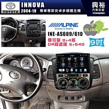 【ALPINE 阿爾派】TOYOTA 豐田 2019~年 ALTIS 10吋 INE-AS610 雙引擎8+4核 DR極速版(5+64G)｜高清1280x800 歷史價格詳細信息