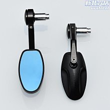 改裝摩託車cnc後視鏡倒車鏡電動車反光鏡 橢圓鋁合金手把鏡 歷史價格詳細信息