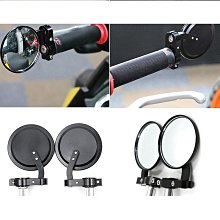 手把復古 反光鏡鏡車把後視鏡小圓凸面摩托車握把改裝鋁合金 歷史價格詳細信息