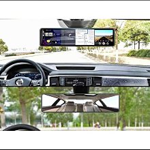 12寸流媒體行車記錄儀前後雙錄高清1080p後視鏡記錄器臺灣測速 歷史價格詳細信息