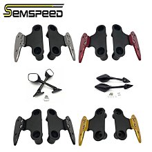 [蝶閥]適用於 雅馬哈 YZF-R15 2017-2022 YZF-R3R25 2013-2021 鋁製可調翼鰭後視鏡 歷史價格詳細信息