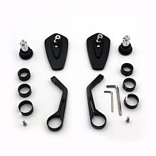 【小毛百貨】摩託車配件改裝可360°旋轉後視鏡 倒車鏡 後車鏡 反光鏡 歷史價格詳細信息