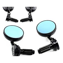 手把復古 反光鏡鏡車把後視鏡小圓凸面摩托車握把改裝鋁合金 歷史價格詳細信息