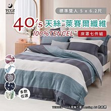 §同床共枕§TENCEL100%天絲萊賽爾纖維 單人3.5x6.2尺 鋪棉床罩舖棉兩用被五件式組-仰星星 歷史價格詳細信息