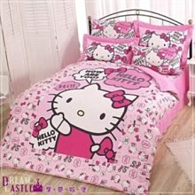 床罩組~mit精梳純棉印染加大雙人床罩五件組【芃云生活館】 歷史價格詳細信息