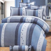 加大雙人床罩組六尺精梳棉-藍色羽毛-台灣製 Homian 賀眠寢飾 歷史價格詳細信息