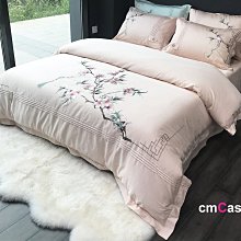 = cmCasa = [5250]美式典雅簡約設計 TiffanyBlue床品床包四件組/床罩/床單 多尺寸唯美新發行 歷史價格詳細信息