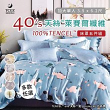 §同床共枕§TENCEL100%天絲萊賽爾纖維 單人3.5x6.2尺 鋪棉床罩舖棉兩用被五件式組-仰星星 歷史價格詳細信息