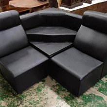 【非凡二手家具】黑色皮面餐椅*等候椅*餐椅*聊天椅*營業用椅 歷史價格詳細信息