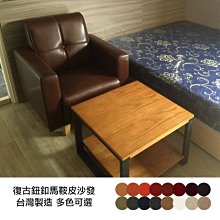 【屏東新精品】TW-05 美式鈕釦1人座沙發 可訂尺寸/可改色 台灣製造 咖啡店/簡餐店/套房/民宿 #c250 價格比較,價格查詢,歷史價格詳細信息