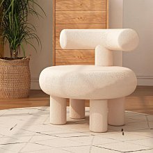 羊羔絨奶油風懶人沙發榻榻米單人臥室小戶型陽臺躺臥休閑椅-范斯頓配件工廠 歷史價格詳細信息