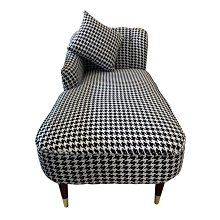 【宏品二手家具館】大台北全新二手傢俱賣場*YY1213HA*全新千鳥格貴妃椅*沙發桌 實木家具 辦公桌 二手桌椅 木沙發 價格比較,價格查詢,歷史價格詳細信息