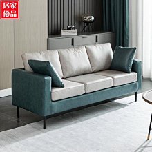 北歐簡約小戶型單雙三人後設計師接待椅意式輕奢皮質沙發 歷史價格詳細信息