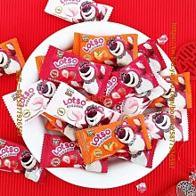 樂享一刻 迪士/尼草莓熊水果味軟糖散裝零食宴會喜鋪回禮喜宴 卡通　喜糖 歷史價格詳細信息