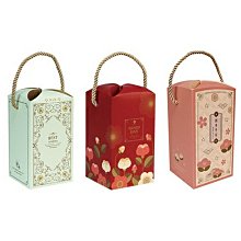 提盒_小花苞喵喵賀歲(附金繩)_2入_3A19-508002◎春節.新年.包裝盒.提盒.花苞盒.手提盒 歷史價格詳細信息
