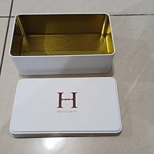H.YEN 鐵盒 空鐵盒 餅乾盒 18*10*6.5cm 白色鐵盒 收納盒 方盒 禮盒 禮品盒 禮物盒 收藏盒 價格比較,價格查詢,歷史價格詳細信息