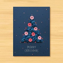 ( 3款供選擇 ) 手工捲紙卡片：可愛魔幻圈圈聖誕 - 聖誕樹、聖誕禮盒、可愛雪人 歷史價格詳細信息