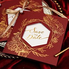 結婚請帖2022創意婚禮個性喜帖網紅請柬ins風高端中式可打印手寫 歷史價格詳細信息