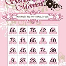 賓果卡名片大小252張(中獎25張+未中獎227張)*7元=1764元♥Tiffany氣質鑽賓果卡+祝福卡♥ 歷史價格詳細信息