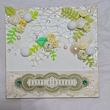 手工卡片 現貨♥♥花漾友誼    萬用祝福卡 ✿~♡TUNG手作卡片、飾品♡~✿ 歷史價格詳細信息