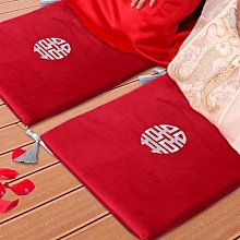 結婚跪墊敬茶坐福墊一對敬酒跪拜紅色喜墊新娘改口婚慶用品批發 歷史價格詳細信息