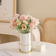 高級感現代輕奢米白色圓形收納盒裝飾擺 樣板間 店軟裝飾品擺設 SN1212 歷史價格詳細信息