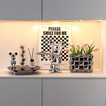 入戶玄關擺件鑰匙收納盒進門鞋柜客廳裝飾品電視柜儲物盒喬遷禮物半米潮殼直購 歷史價格詳細信息