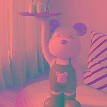 暴力熊大型落地迎賓擺件客廳電視櫃沙發旁辦公室音響裝飾燈品 歷史價格詳細信息