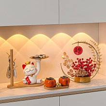 招財貓入戶玄關擺件輕奢高檔客廳電視柜酒柜家居飾品喬遷新居禮品半米潮殼直購 歷史價格詳細信息