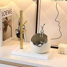 兔子鑰匙收納玄關擺件客廳家居入戶進門口鞋柜裝飾品喬遷新居禮物半米潮殼直購 歷史價格詳細信息