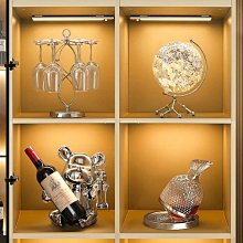 輕奢暴力熊 紅酒架擺件 創意客廳玄關博古架 酒櫃裝飾品 電鍍陶瓷擺設 歷史價格詳細信息