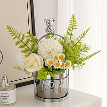 假花仿真花擺設花藝擺件客廳裝飾花束餐桌花擺花創意花瓶輕奢插花半米潮殼直購 歷史價格詳細信息