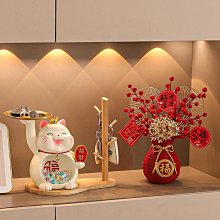 招財貓喜氣紅室內踏墊65x45cm 歷史價格詳細信息