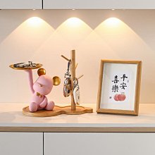 暴力熊鑰匙收納玄關擺件入戶進門口鞋柜客廳電視柜酒柜家居裝飾品半米潮殼直購 歷史價格詳細信息
