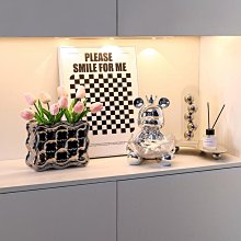 入戶玄關鑰匙收納門口鞋柜擺件輕奢暴力熊電視酒柜客廳家居裝飾品半米潮殼直購 歷史價格詳細信息