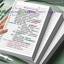b5網格本活頁可拆筆記本子簡約學生格子本考研a4超厚線圈本可拆卸橫線A5活頁手賬本-鑫星精選 歷史價格詳細信息