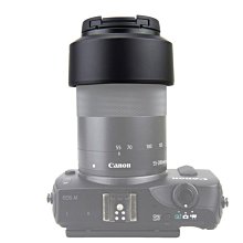 JJC CANON EF-M 28mm f/3.5 STM 鏡頭專用 ES-22遮光罩 EOS M10  支持43mm 歷史價格詳細信息