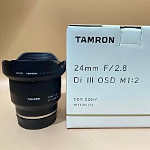 TAMRON 24mm F2.8 Di III OSD M1:2 F051 公司貨 FOR SONY FE 分期0利率 歷史價格詳細信息