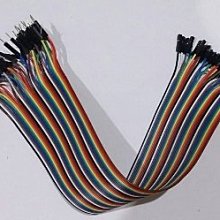 40P彩色杜邦線 公頭對公頭 1P對1P 線長20CM 彩色排線 一排40根 211-00663 歷史價格詳細信息