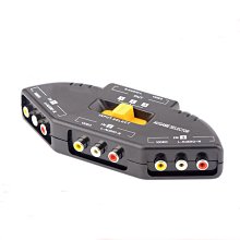 音視頻轉換器av切換器 全新 AV切換器 1轉3 可贈送線材 轉接線製作 PX AV 31 聲音切換 影像切換 歷史價格詳細信息