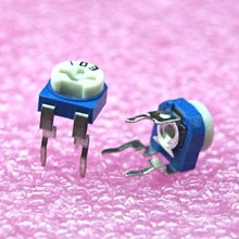 臥式 蘭白可調 藍白可調電阻【 500K 504】(60只入)  W2[277405-043] yahoo f 歷史價格詳細信息