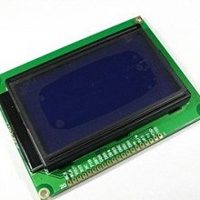 12864 128x64帶中文字形檔 晶顯示幕 LCD模組 ST7920控製器 黑白屏 MZ1202 歷史價格詳細信息