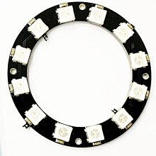 (A126)12位 WS2812 5050 RGB LED 全彩驅動綵燈 圓形開發板 價格比較,價格查詢,歷史價格詳細信息