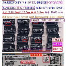 電容器,ZLH,10V,330uF,尺寸:6.3*11,壽命:6000小時(4000個=NT 4000元)Rubycon 歷史價格詳細信息